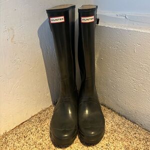 Hunter Classic Black Tall Boots
